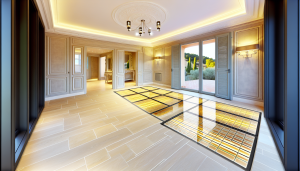 Installation de chauffage au sol pour villas de prestige à Aix-en-Provence : qualité et expertise garanties.